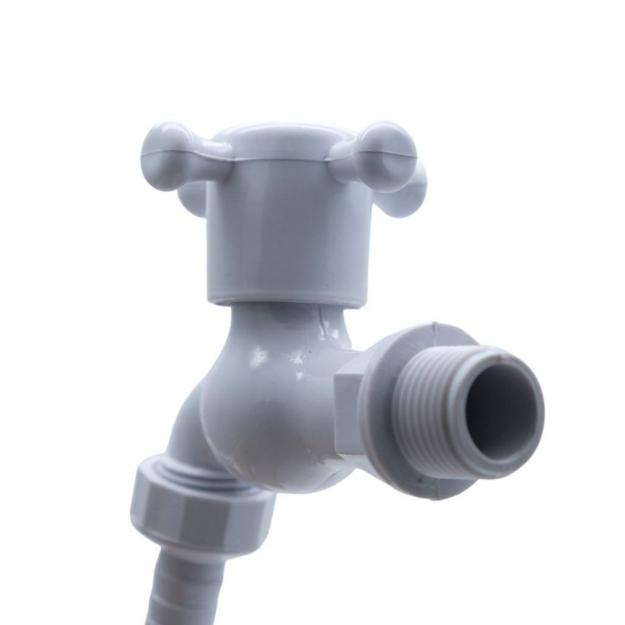 KERAN KRAN AIR TAMAN PVC / KRAN PLASTIK PVC /KRAN PLASTIK MURAH