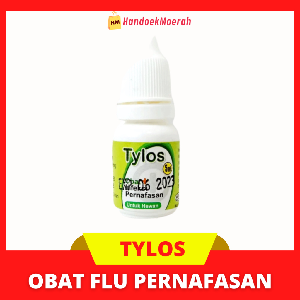 Tylos 5ml / Obat Flu & Infeksi Pernafasan Murah