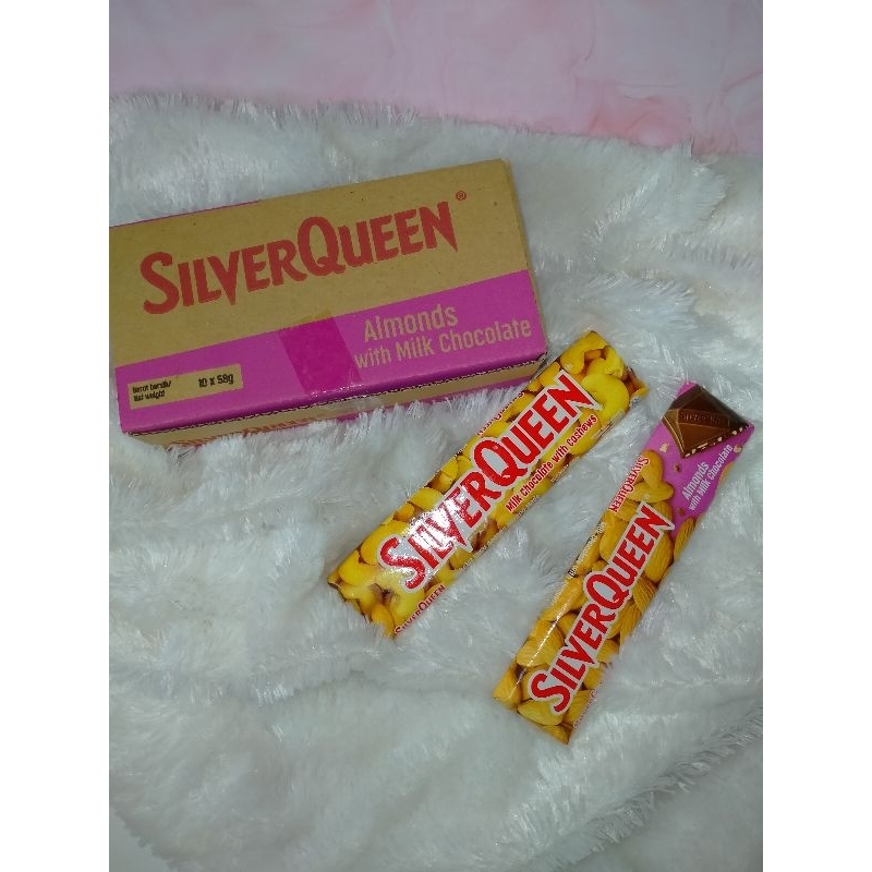 

Silverqueen 58 gr cashew almond murah
