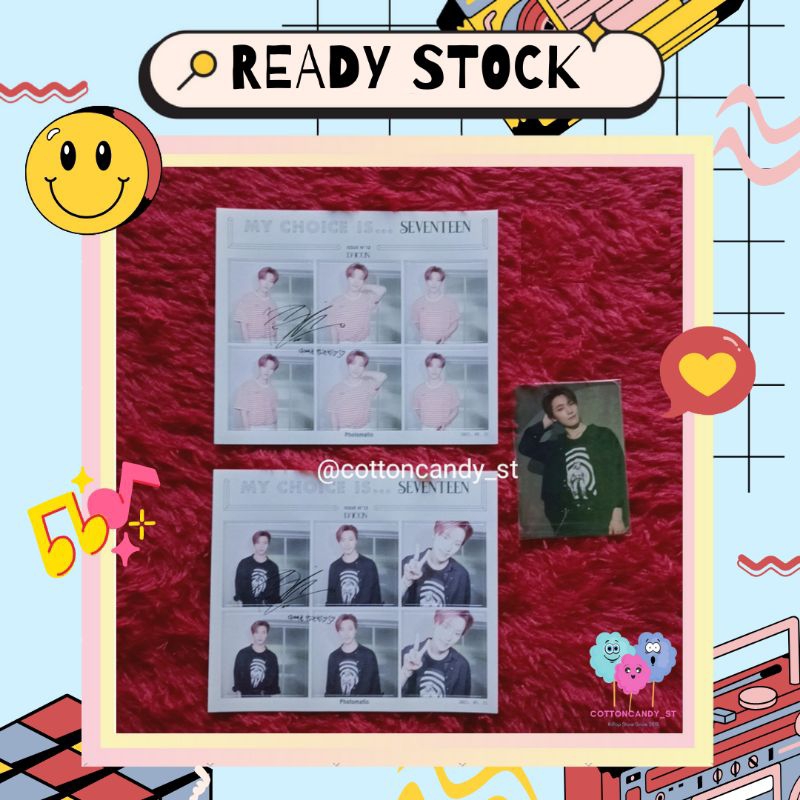 [READY STOCK] DICON LUXURY - SEVENTEEN DINO SET