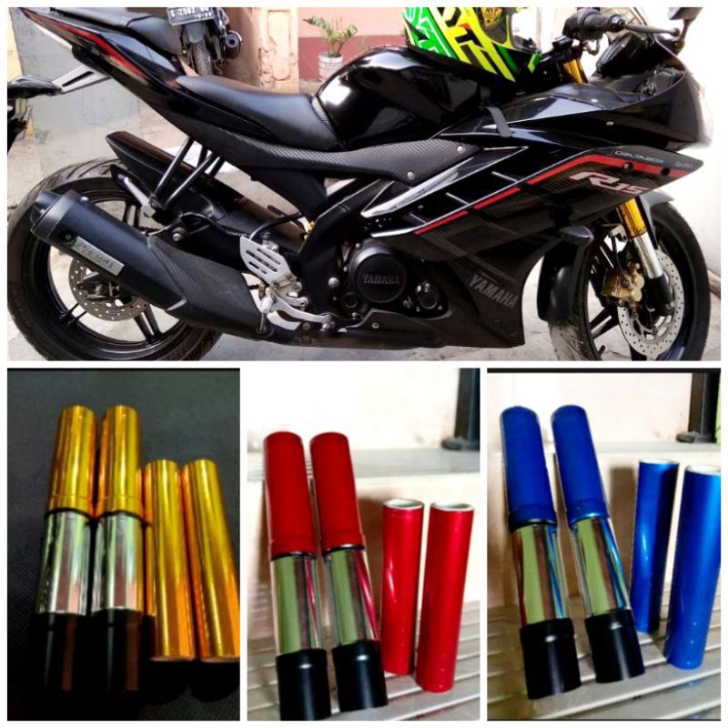 COVER SHOCK DEPAN / PENGAMAN SHOCK YAMAHA R15 V2, COVER SHOCK DEPAN YAMAHA R15 V2 / FULL ATAS BAWAH