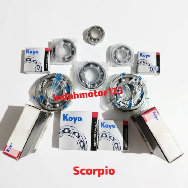 bearing lahar rasio kruk as komplit SCORPIO koyo japan C3