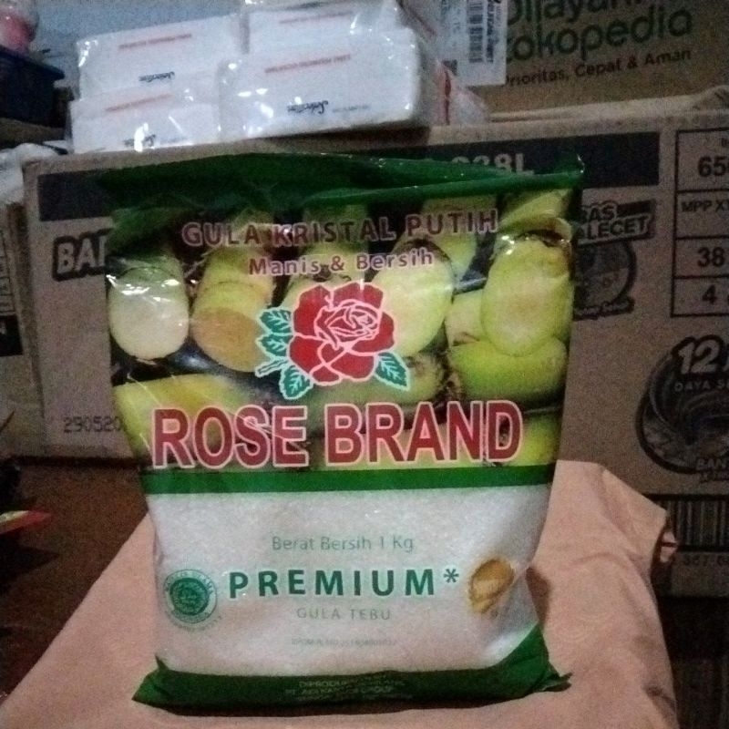 

Gula pasir rose brand