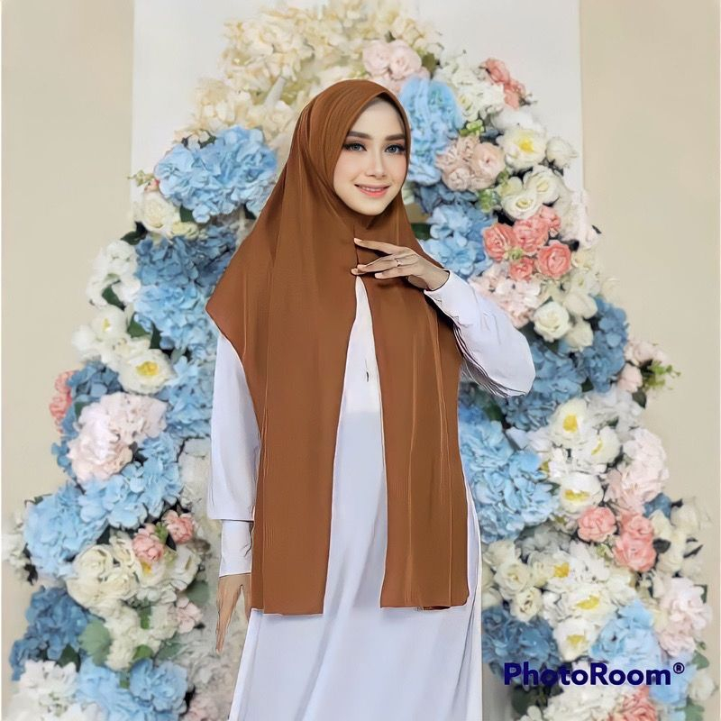 Pashmina oval pet jersey || hijab pashmina oval instan jersey || pashmina pet oval