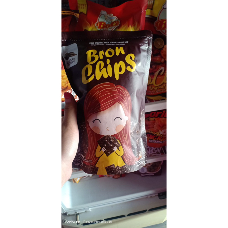 

Bronchips Brownis Choco cips / keju