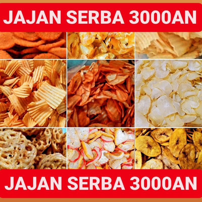 

JAJAN SERBA 3000AN 100gram