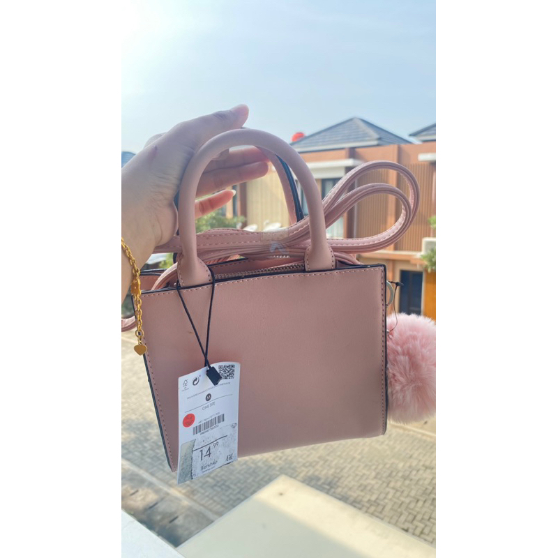 Bershka pink bag new