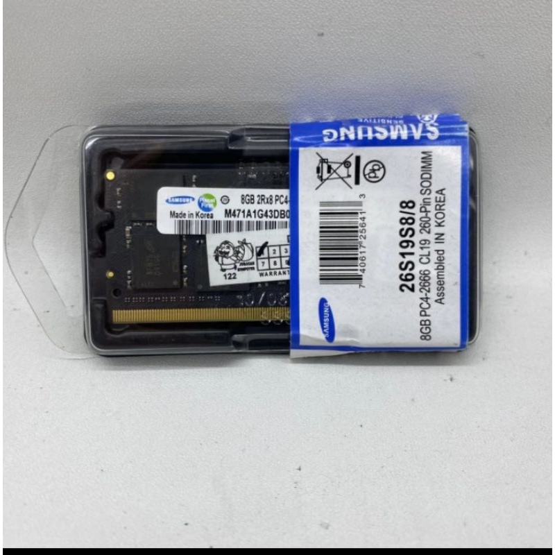 SODIMM DDR4 8GB SAMSUNG PC 2666