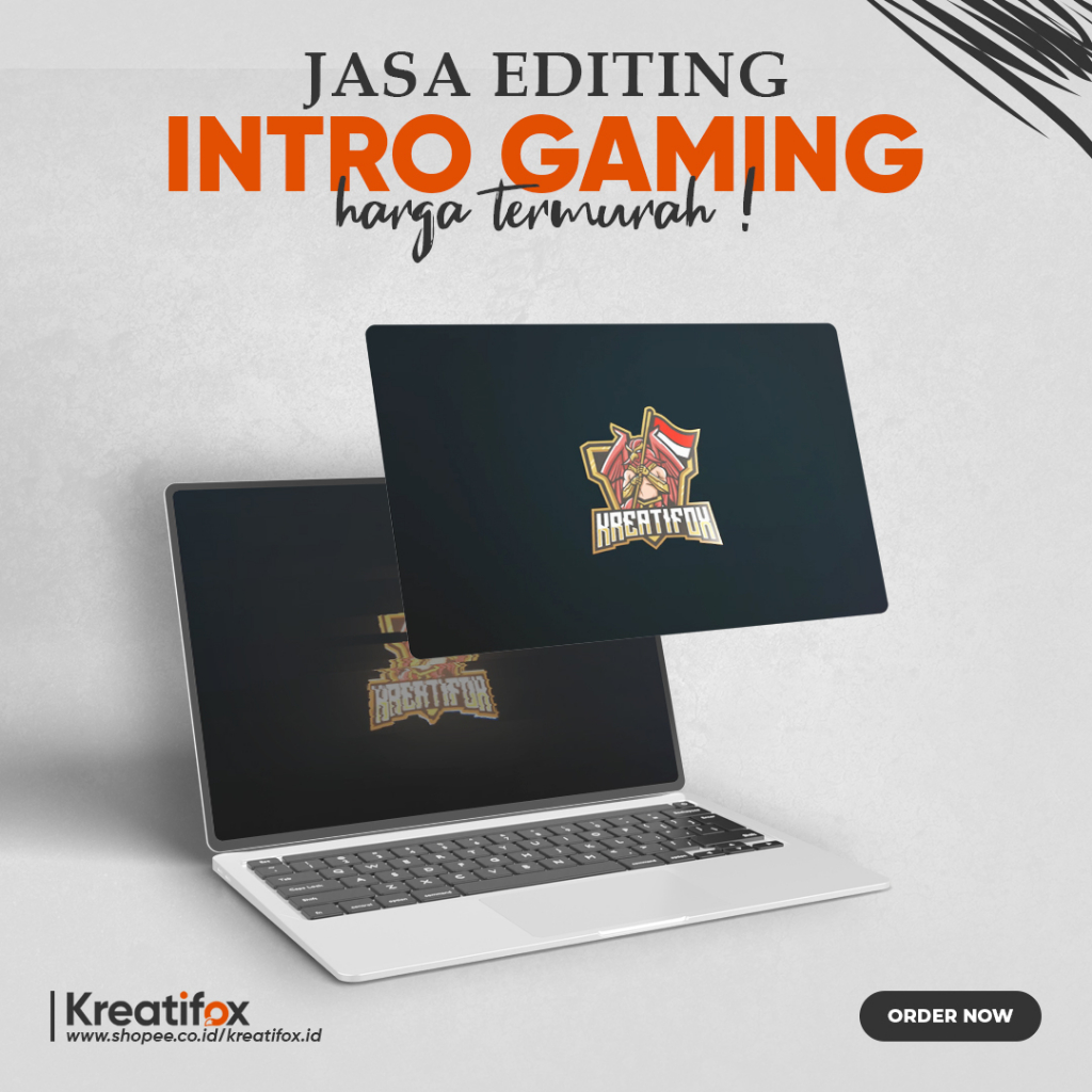 Jasa Editing Video Intro Gaming Opening Youtube Custom Logo Murah CD04