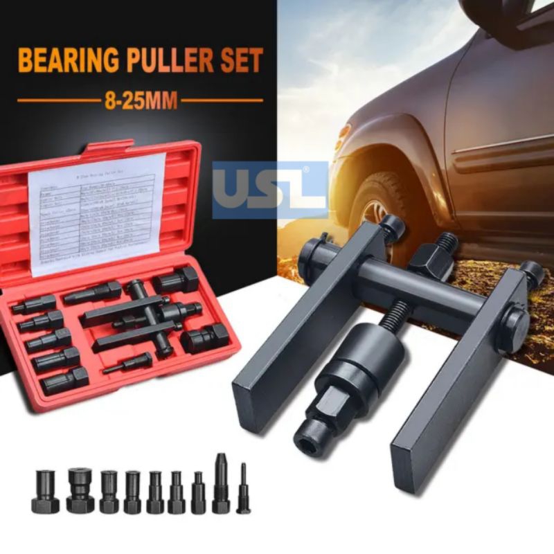 10Pcs Set Bearing Puller Tool Treker penarik Bearing Puller treker pelepas bearing Internal Bearing 