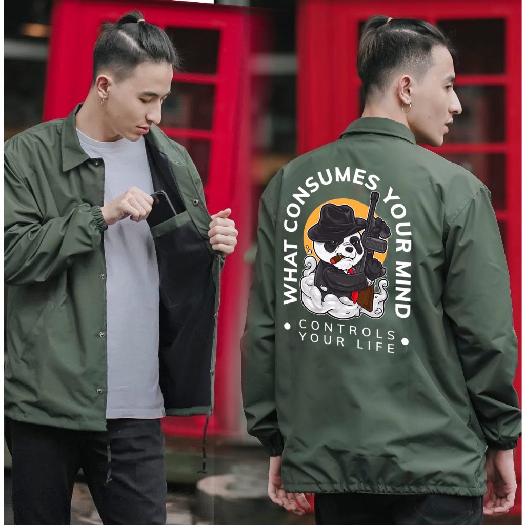 FREE ONGKIR JAKET COACH PRIA WANITA VINTAGE BASEBALL BAHAN PARASUT TASLANJACKET FARSITY NAGA KOREA