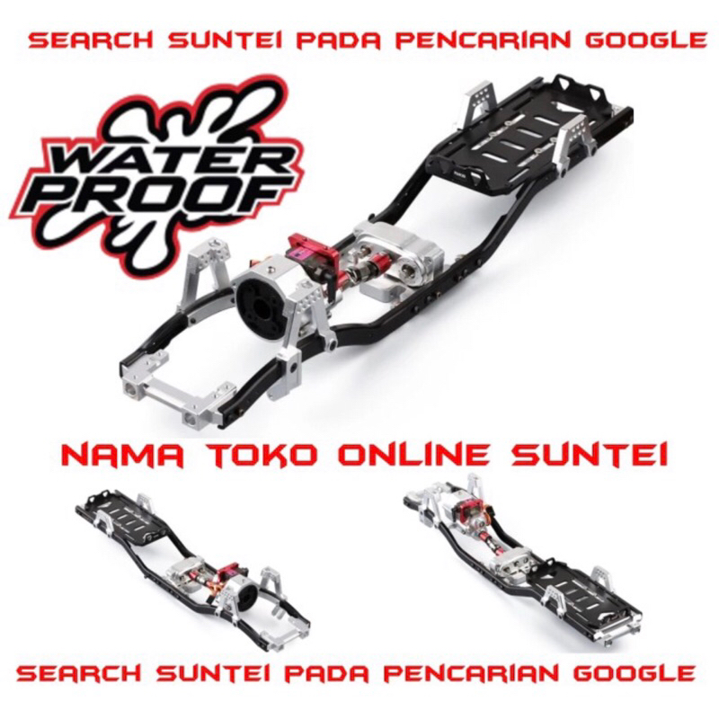 Injora Chassis Frame Set Scx10 ii 2 Speed