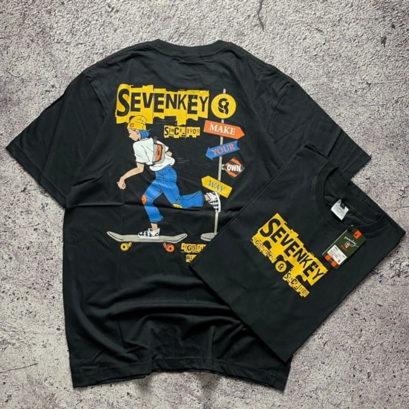 T-SHIRT /KAOS / KAOS PRIA / KAOS DISTRO / BAJU KAOS / SEVENKEY / NEXTIME / HOOLIGANS / Roughneck / R