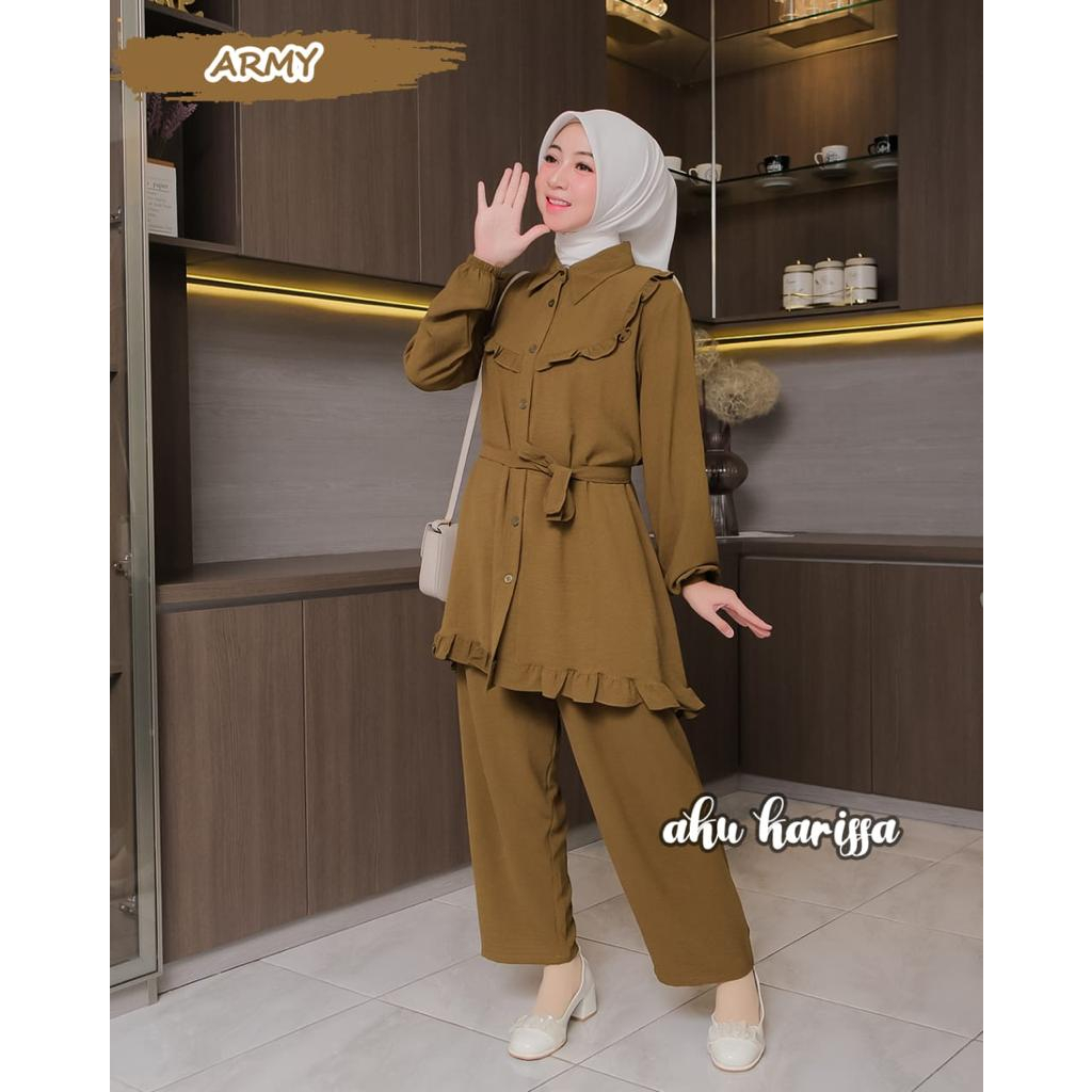 Naufa One Set Celana Ori By Aku Karissa