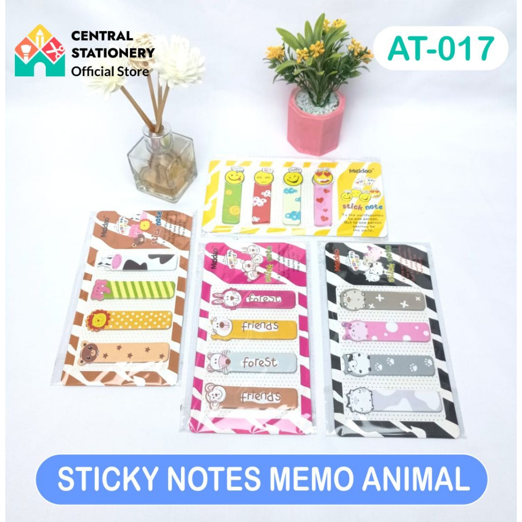 

Sticky notes memo tempel animal AT-017
