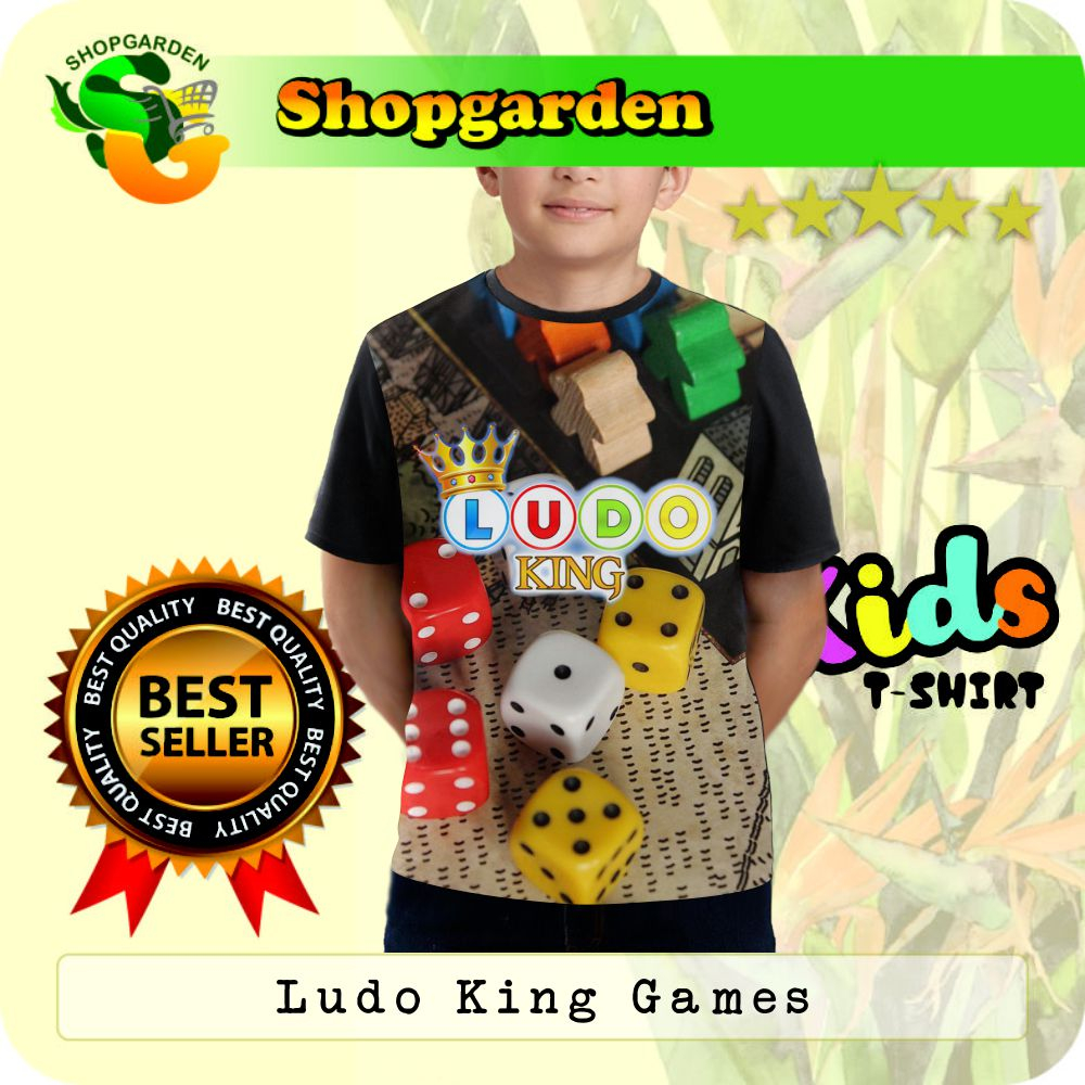 Kaos Anak Ludo King Games Kaos Anak Laki-Laki Dan Perempuan | SHOPGARDEN