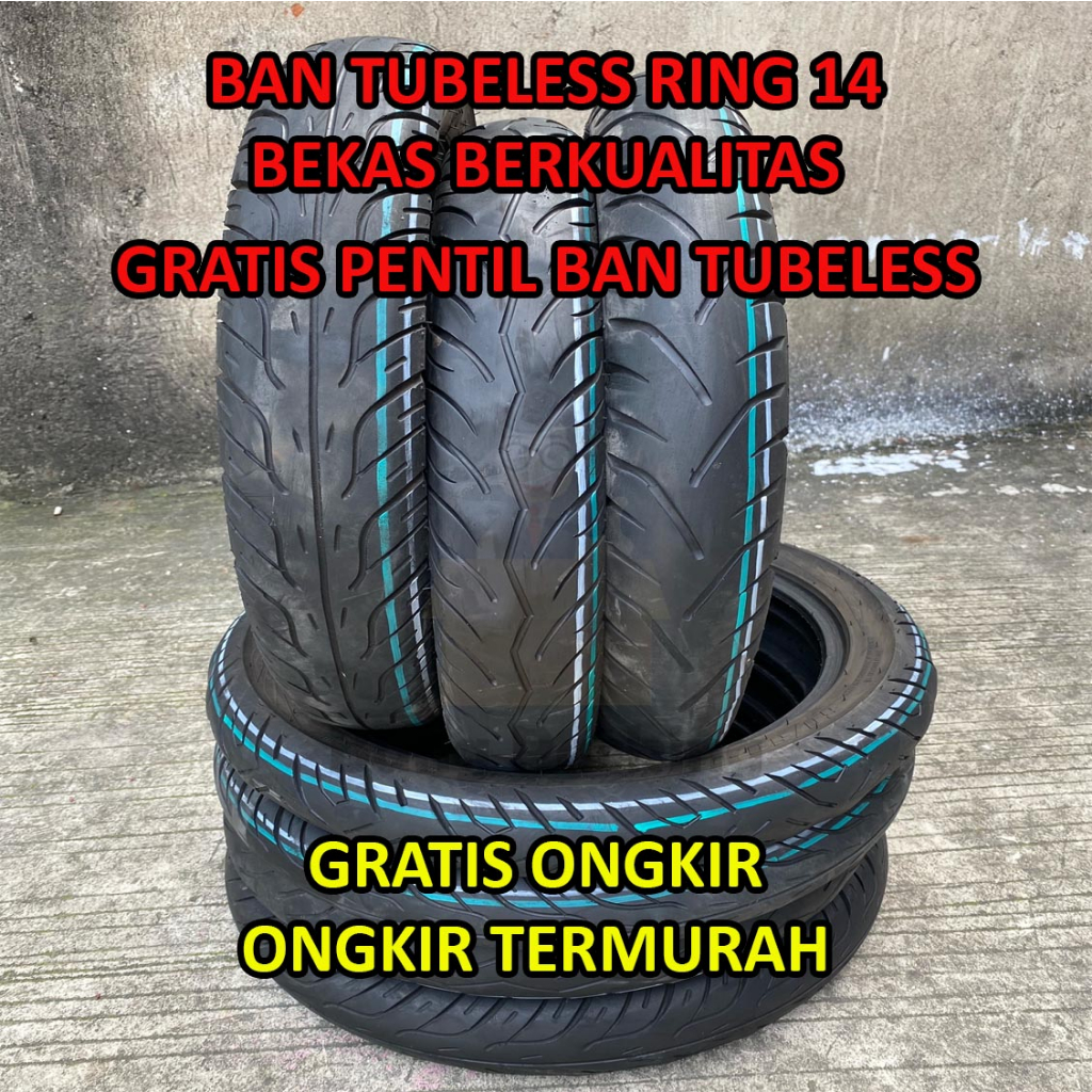Ban Bekas Ring 14 Ban Second Matic Ban Suntikan Ban Murah Ban Ring 14 Tubeless Ban Seken Ban Motor B