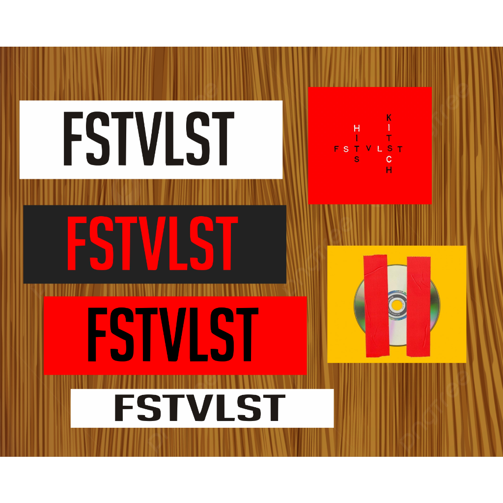 Sticker Pack Band Indie Indonesia Top FSTVLST