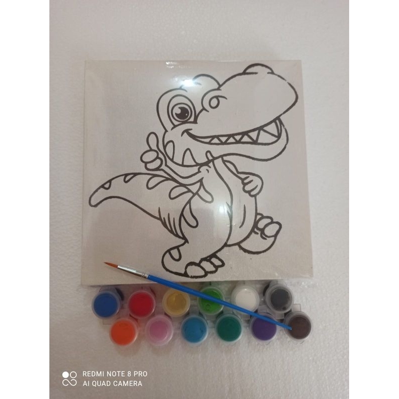 

YUH DIY Paket lengkap kanvas lukis 20x20