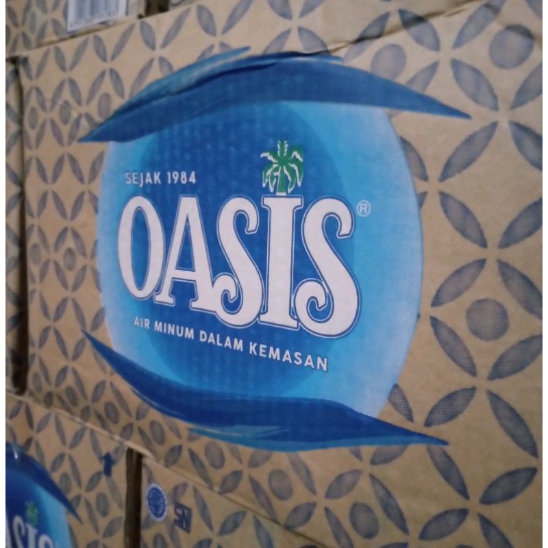 Oasis 330ml 1 dus isi 24 botol / air minum / air mineral / oasis botol