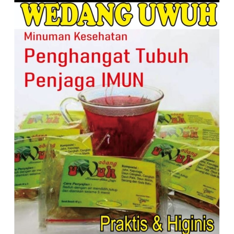 

WEDANG UWUH BERSIH, PRAKTIS & MENYEHATKAN