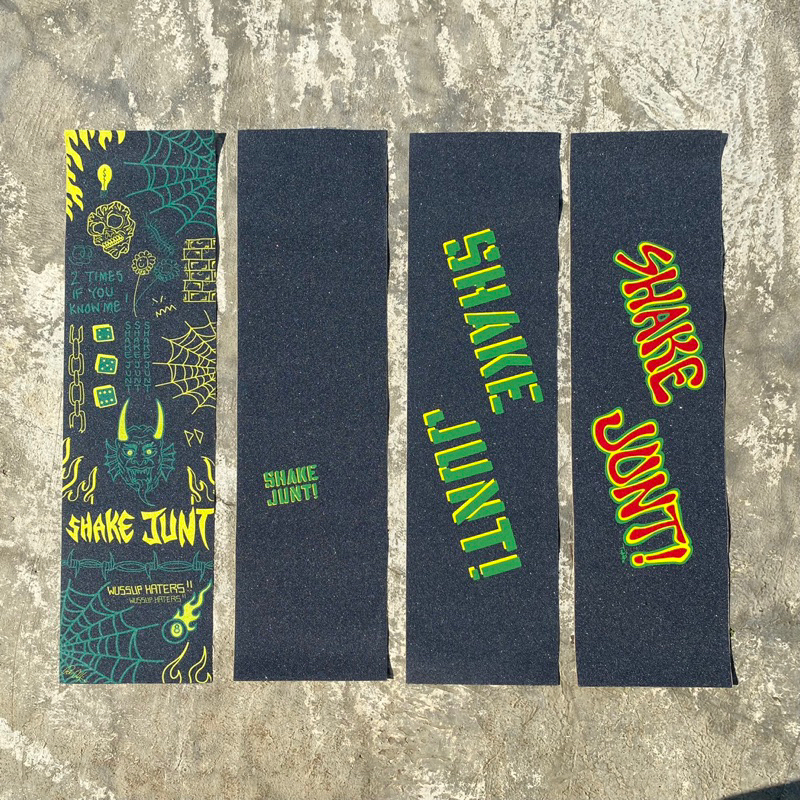 GRIPTAPE SHAKE JUNT OG SPRAYED KEY TYSON PETERSON PEDRO DELFINO SRIES