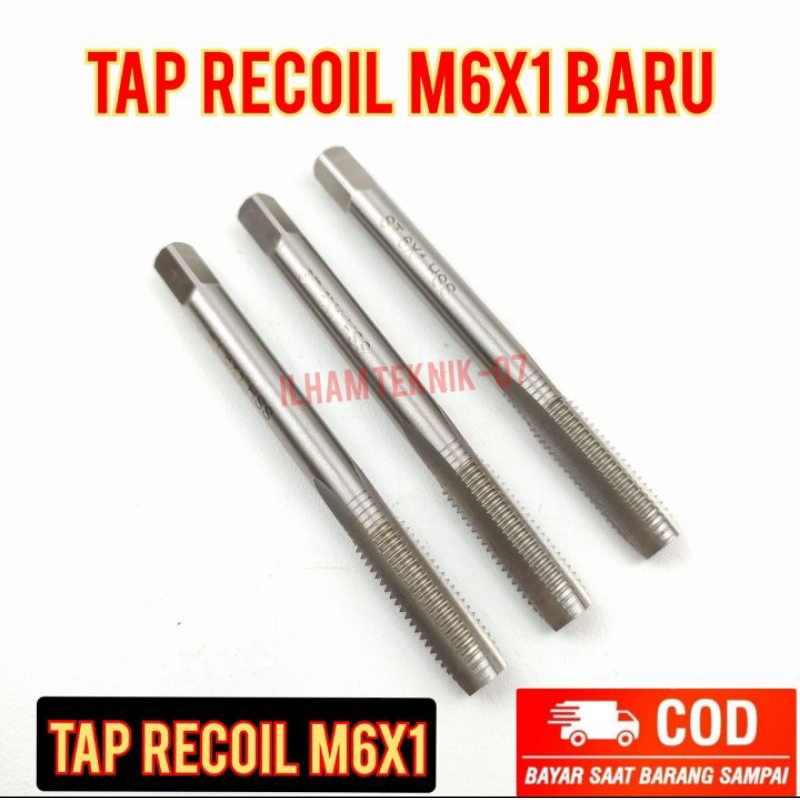 tap recoil m6x1 handtap recoil m6x1 tap mesin bukan tap yamawa.osG.nachi