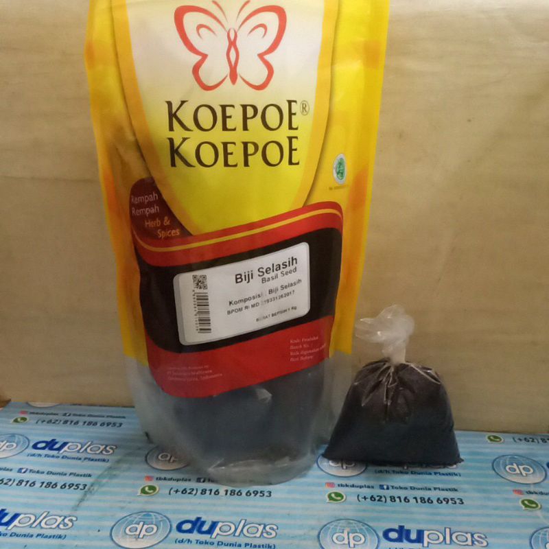 

Biji Selasih Koepoe Koepoe 100 gram / Basil Seed