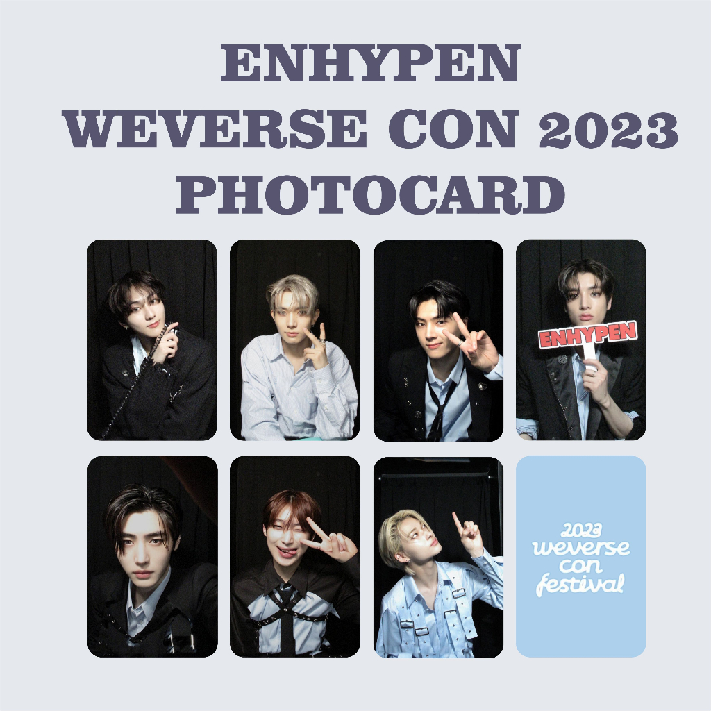 [KUKIRA] Photocard Enhy-pen Weverse Con 2023