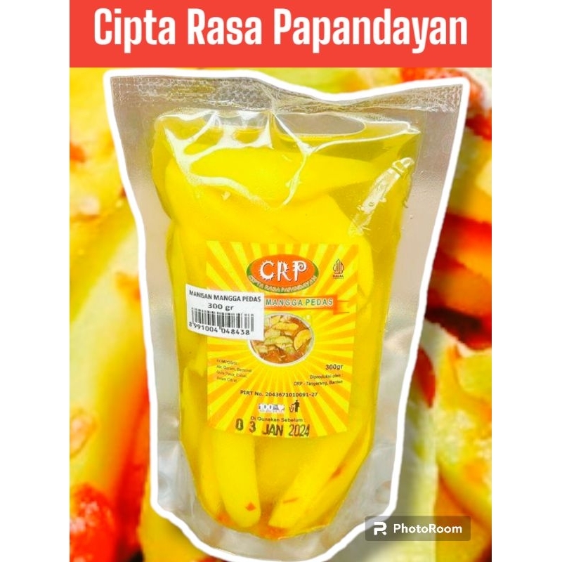 

Manisan mangga pedas CRP | Makanan ringan | Makanan segar | Makanan praktis | Murah