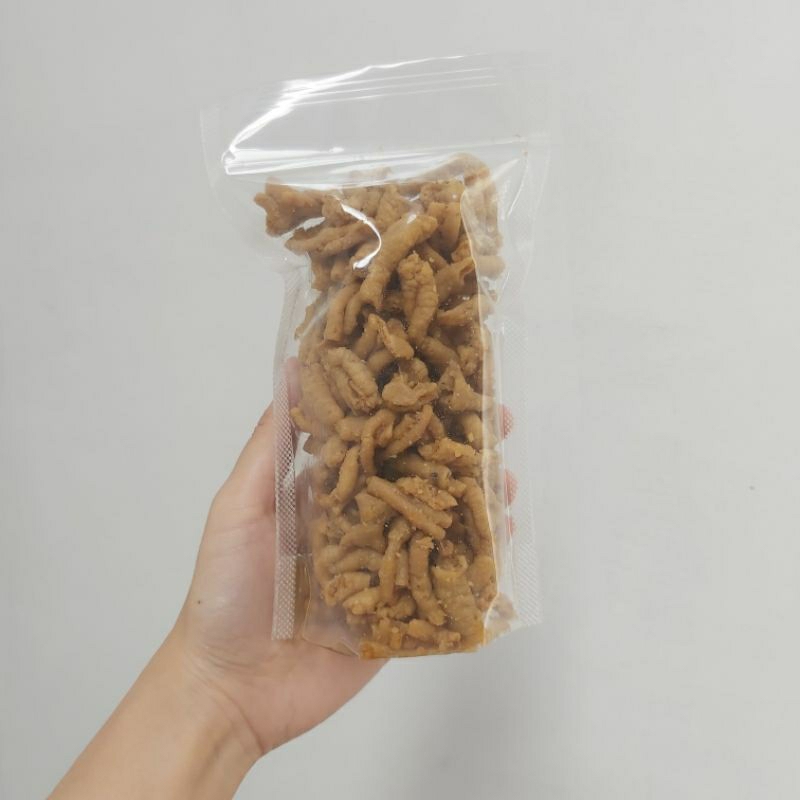 

Keripik Usus Ayam /cemilan snack jajan gurih enak murah