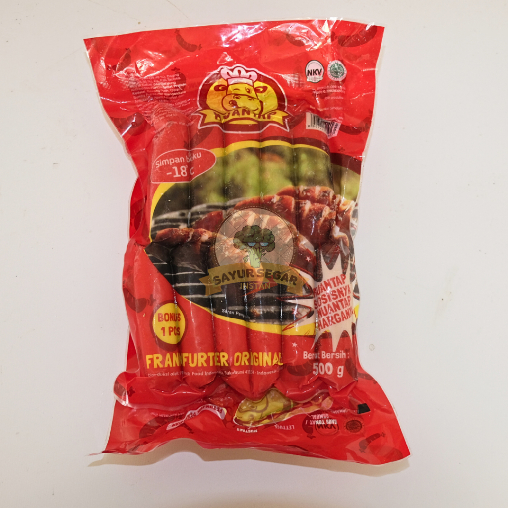 

Muantap Sosis Bakar ( Versi Mini) 500gr - SayurSegarInstan