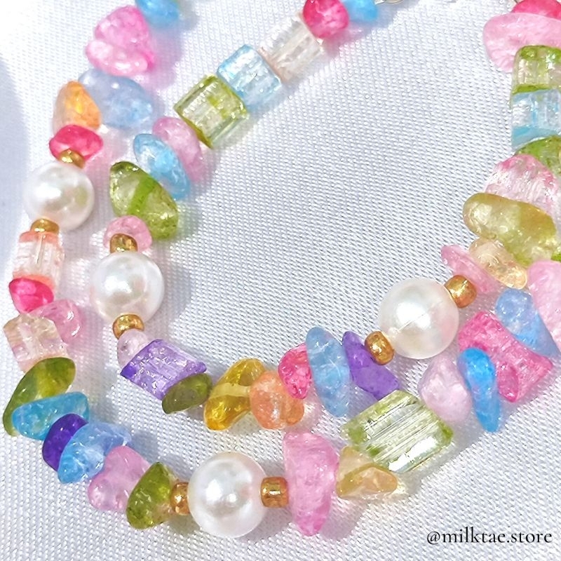 Arabella Necklace & Bracelet | Kalung gelang beads aksesoris