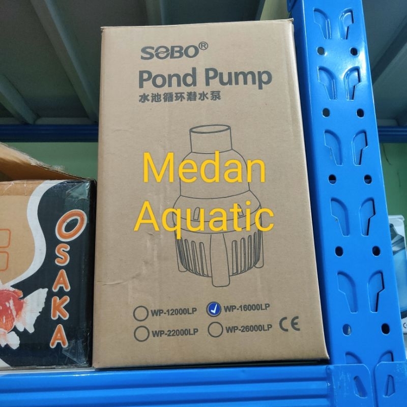 POMPA SOBO LOW WATT SOBO WP 16000 LP POMPA KOLAM TAMBAK ORIGINAL SOBO WP16000LP