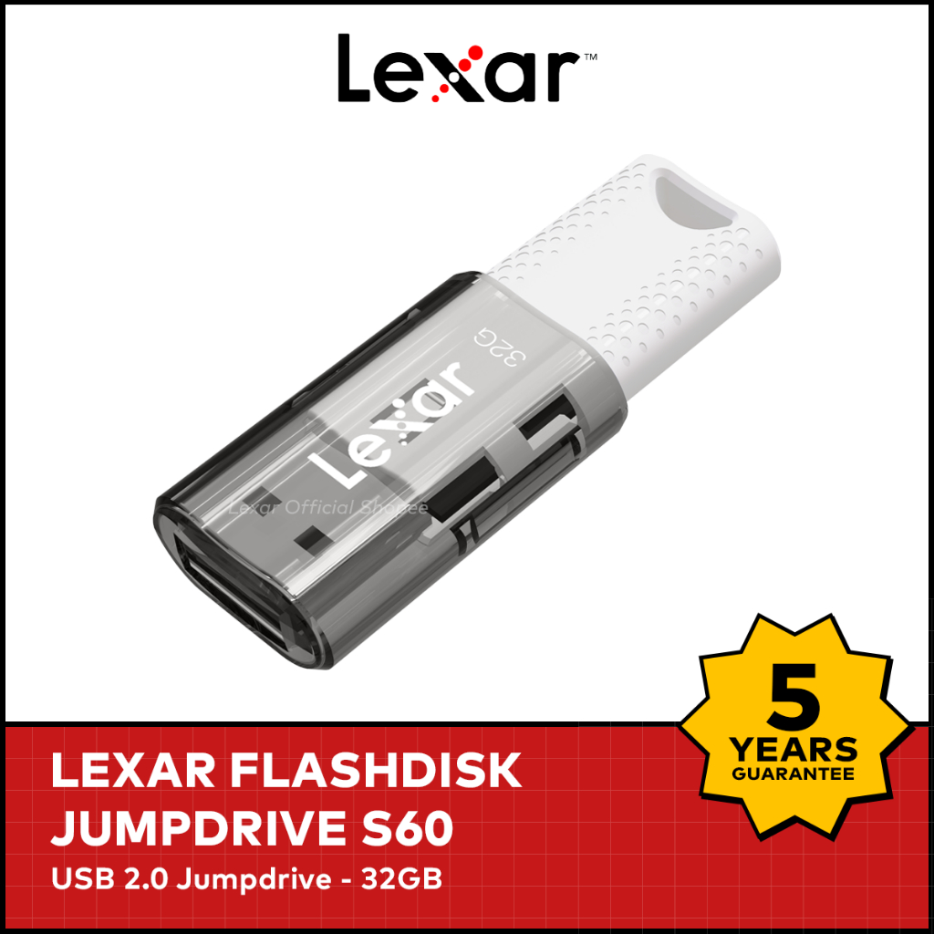 Lexar Flashdisk S60 USB 2.0 JumpDrive - 32GB