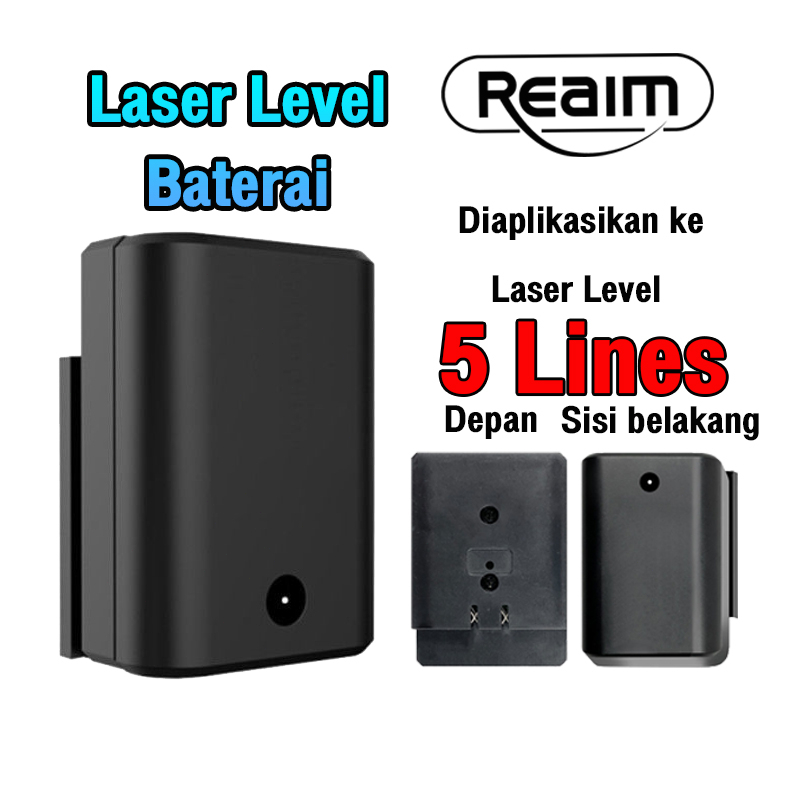 Baterai laser level 16 Lines 12 Lines 5 Lines Baterai Universal Tingkat Laser 16 Lines Kapasitas Besar Laser Level baterai