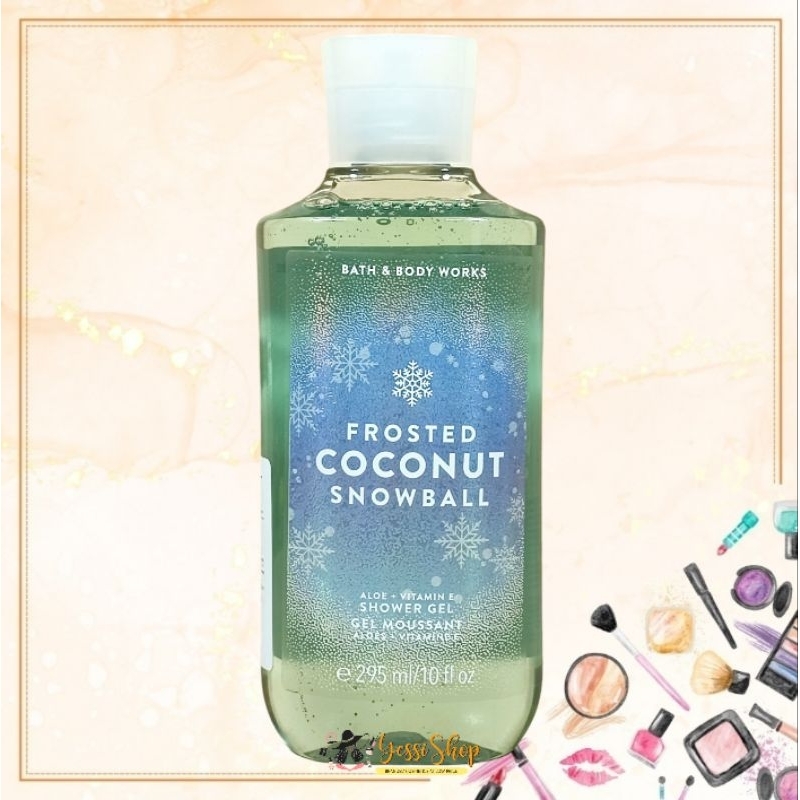 Bath & Body Works Frosted Coconut Snowball Shower Gel 295ml