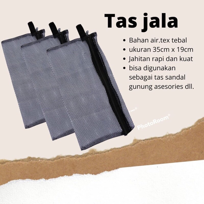 Tas Jaring Sandal Gunung Tas Jala
