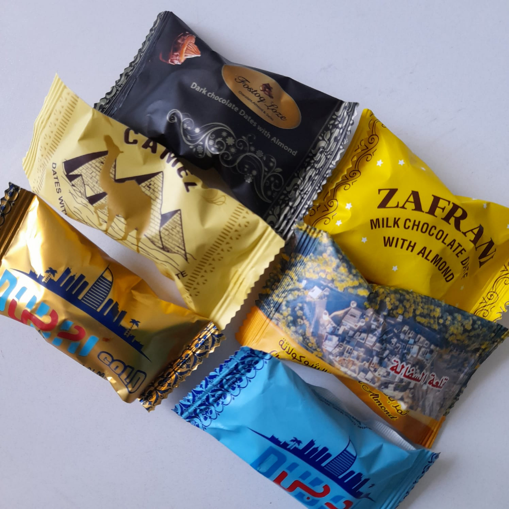 

Coklat Kurma Almond 1kg Oleh Oleh Haji dan Umroh