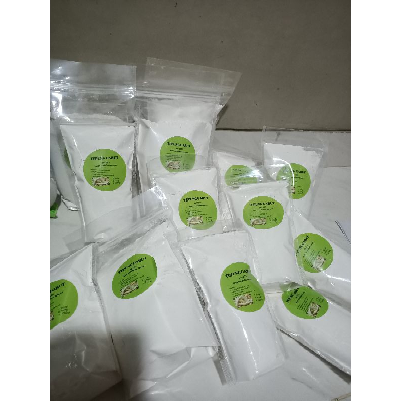 

Tepung Pati Garut irut obat asam lambung kemasan 1kg