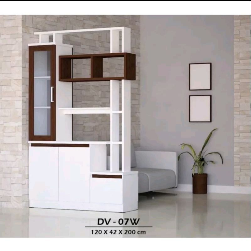 Lemari Rak Serbaguna/Lemari Penyimpanan/Lemari Divider Dv 07W Astrobox