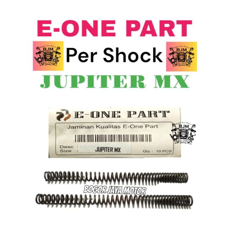 E-ONE PART PER SHOCK SHOCK DEPAN YAMAHA JUPITER MX EONE PART PERSHOK SOK DEPAN SHOCK DEPAN JUPITER M