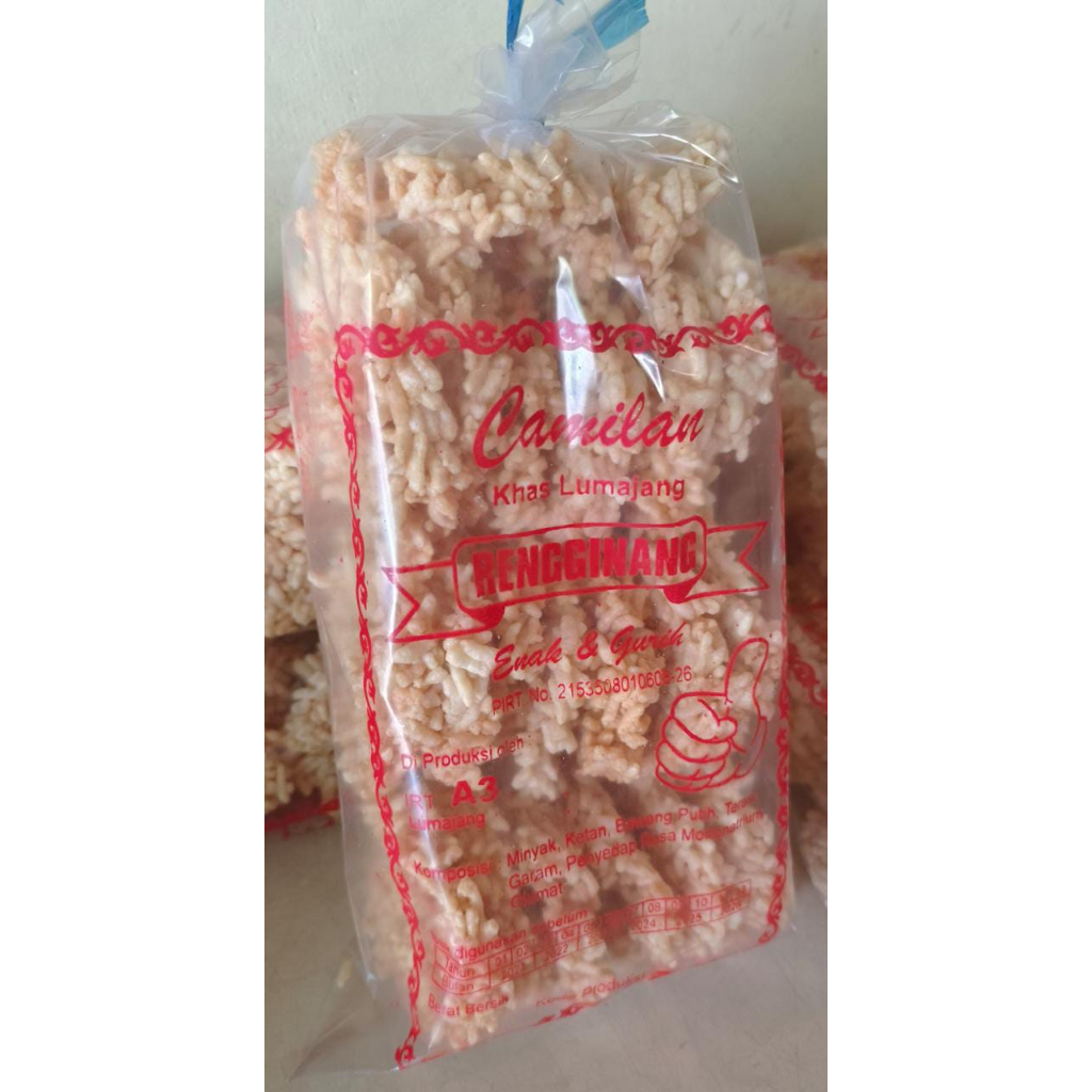 

RENGGINANG KHAS LUMAJANG