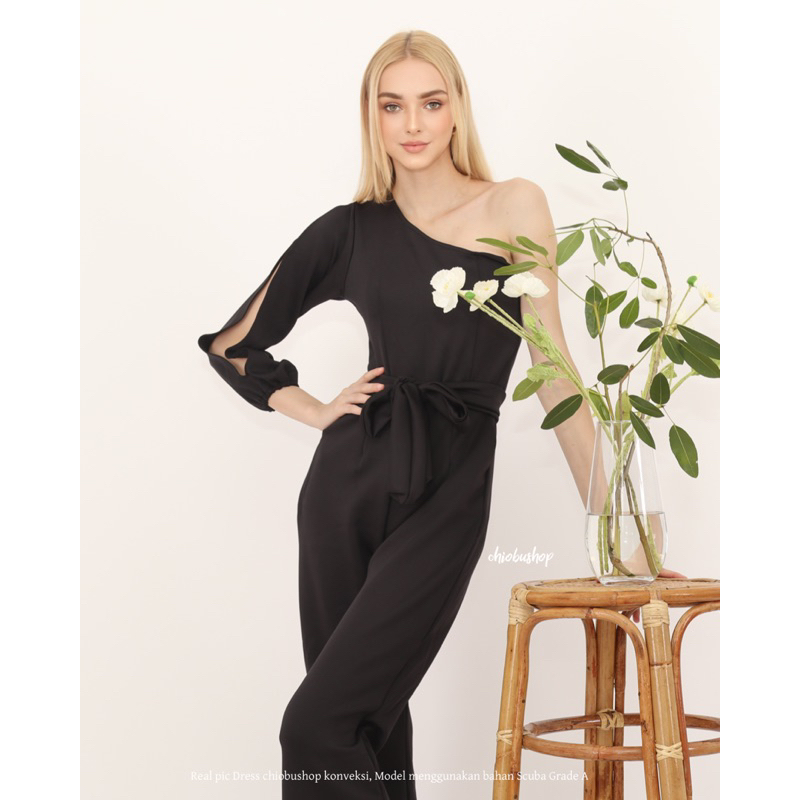 Chiobushop - Kristina Jumpsuit Fashion | Party Jumpsuit | Jumpsuit Bridesmaid | Jumpsuit Kondangan |