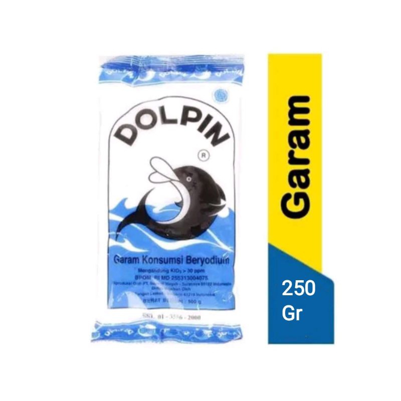 Garam Dolphin / Garam Meja Dolphin / Garam Yodium / Garam Beryodium / Garam Dapur