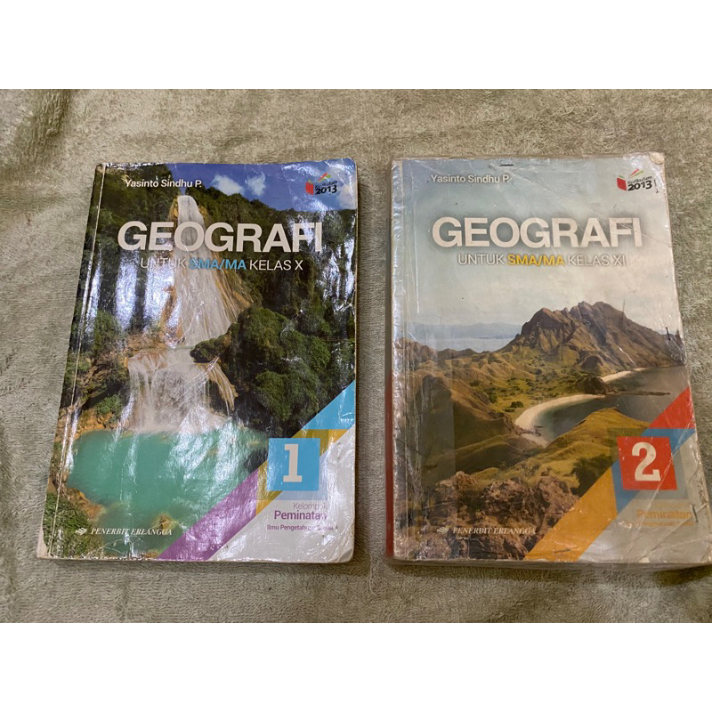 

buku geografi kelas X dan XI