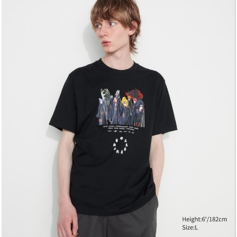 ut tshirt naruto lengan pendek