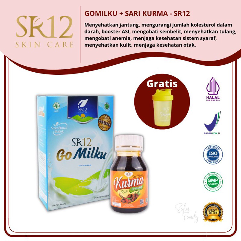 

SR12 | SUSU GOMILKU + SARI BUAH KURMA | PAKET MINUMAN SEHAT SR12