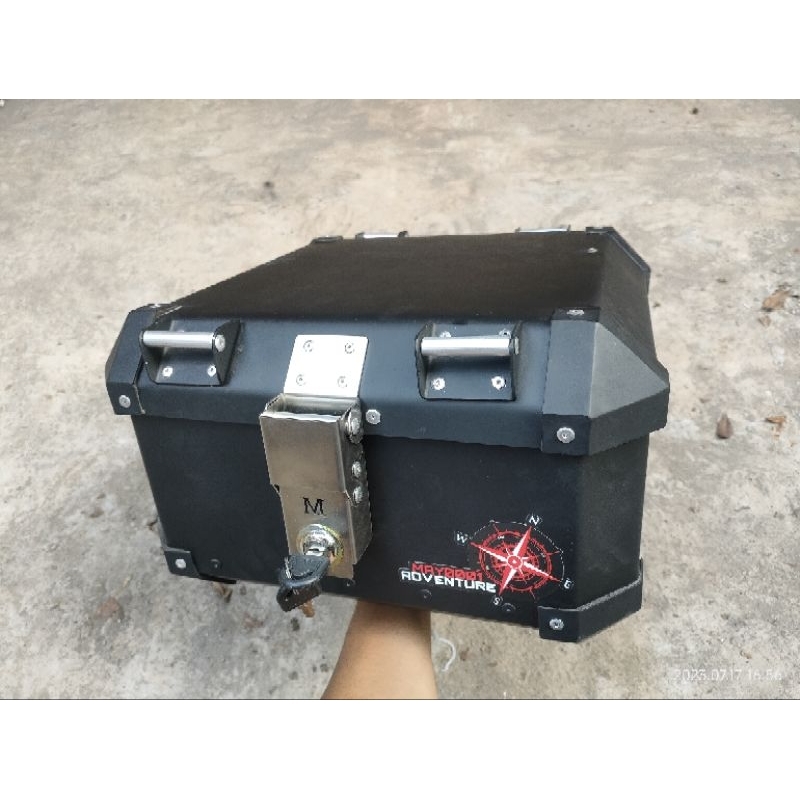 Top box pannier alumunium 22 liter MAY0001
