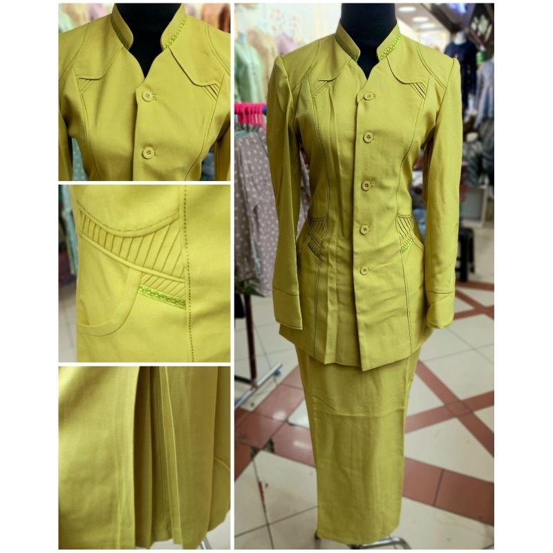 Blazer Baju Seragam Dinas Hijau IGRA